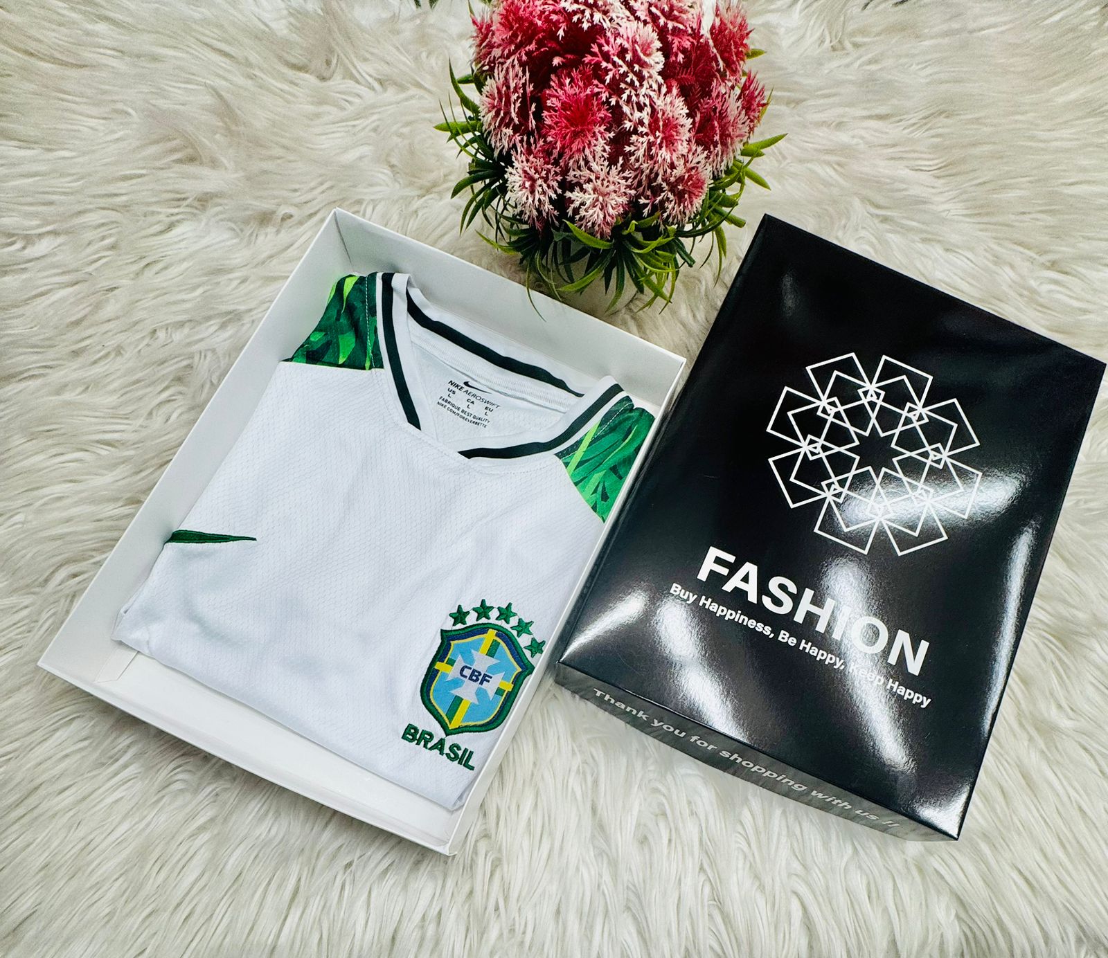 Brazil Premium Jersey – World Cup Edition 2026 - White Premium Edition